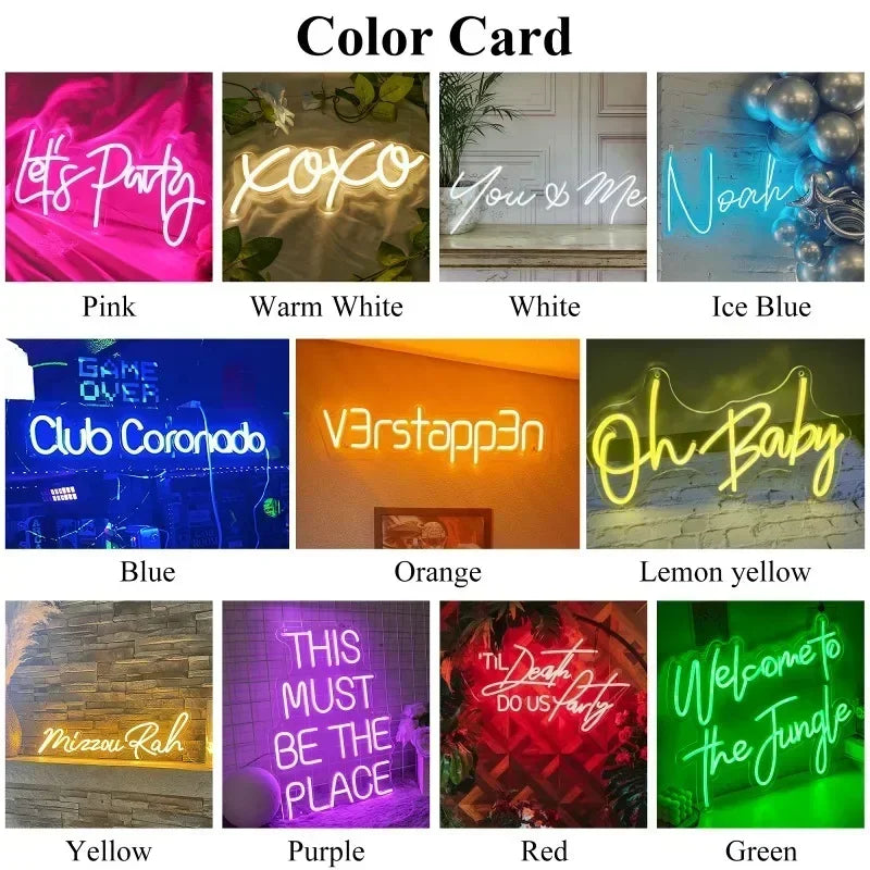 Custom Led Name Sign Gift for Kid Custom Name Signs Teenage Gift Led Neon