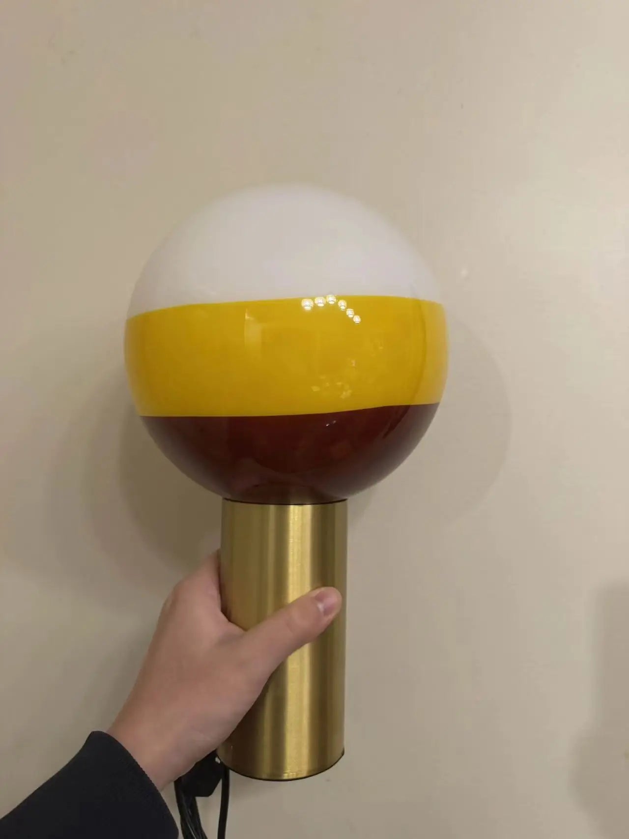 Modern Dipping Desk Light Nordic Colorful Glass Ball LED Table Lamp