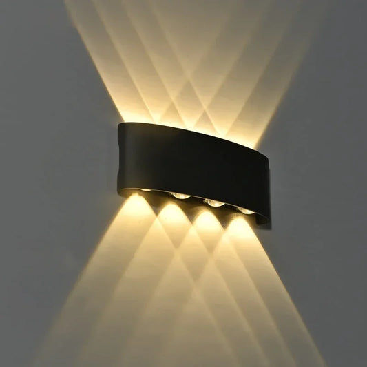 Modern LED Wall Lamp IP65 Waterproof Wall Lights for Outdoor Garden Sconce