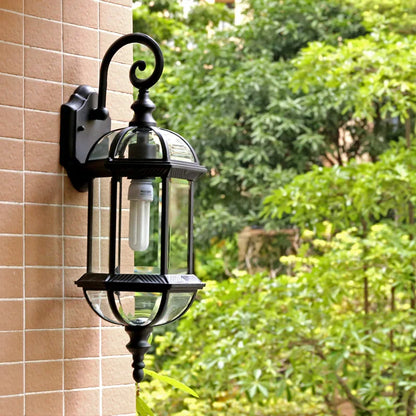 European Waterproof Wall Lamp Courtyard Outdoor Living Room Background Wall