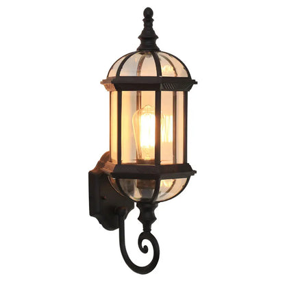European Waterproof Wall Lamp Courtyard Outdoor Living Room Background Wall