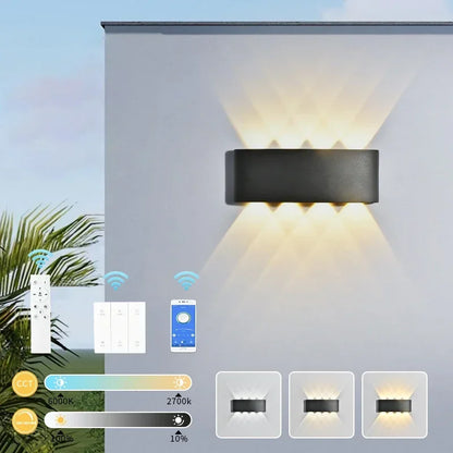 Modern LED Wall Lamp IP65 Waterproof Wall Lights for Outdoor Garden Sconce