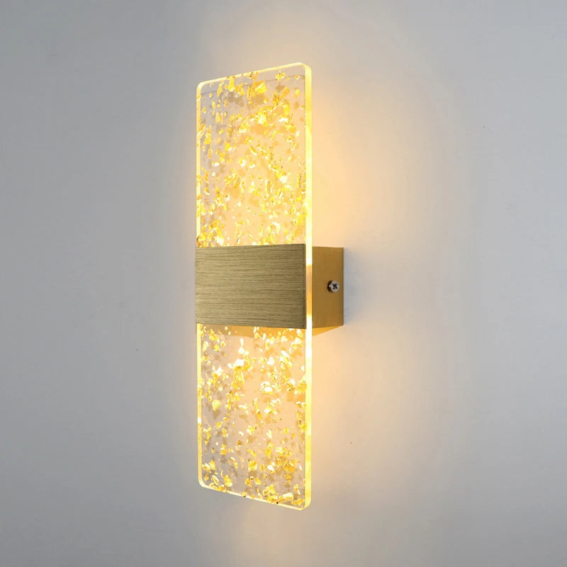 Acrylic Indoor Wall Lamp 6W LED Wall Light Bedroom Living Room Balcony