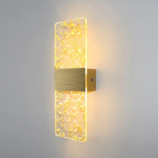Acrylic Indoor Wall Lamp 6W LED Wall Light Bedroom Living Room Balcony