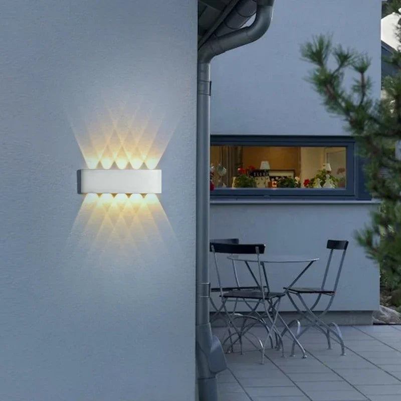 Modern LED Wall Lamp IP65 Waterproof Wall Lights for Outdoor Garden Sconce