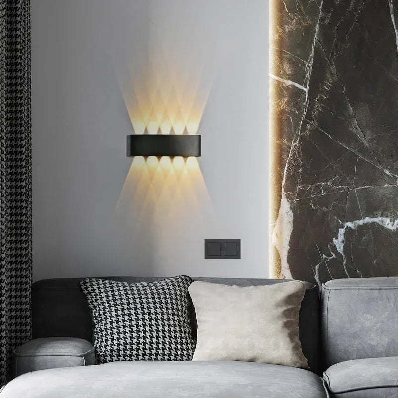 Modern LED Wall Lamp IP65 Waterproof Wall Lights for Outdoor Garden Sconce
