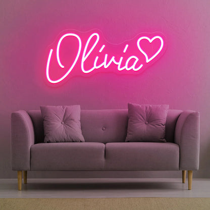 Custom Led Name Sign Gift for Kid Custom Name Signs Teenage Gift Led Neon