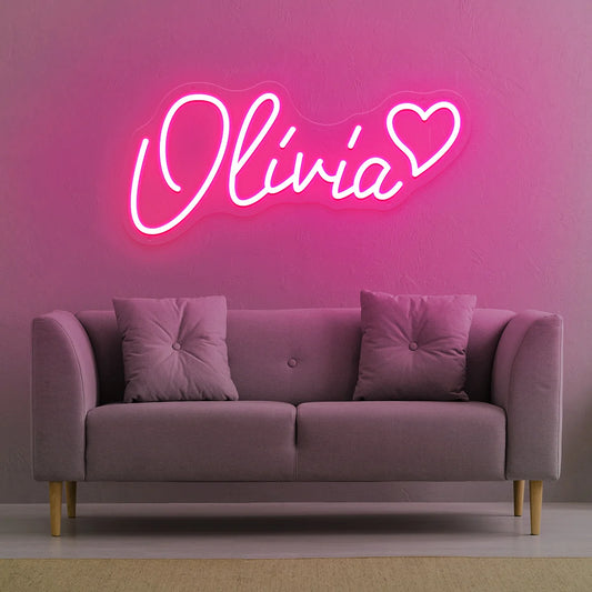 Custom Led Name Sign Gift for Kid Custom Name Signs Teenage Gift Led Neon