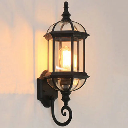 European Waterproof Wall Lamp Courtyard Outdoor Living Room Background Wall