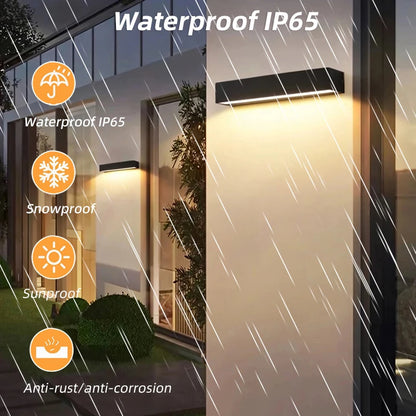 LED Wall Lamp Outdoor Waterproof IP65 Interior Wall Light 12W 18W 30W
