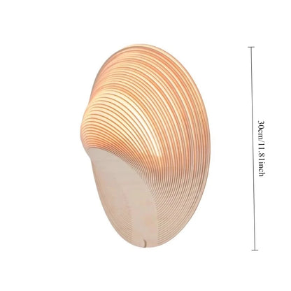 Japanese Style Wabi-sabi Wind Wall Lamp Log Italian Designer Style Creative Personality