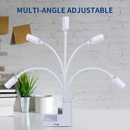 Desk Lamp Rechargeable Light Usb Led Table Lamp Office Study Reading Desk